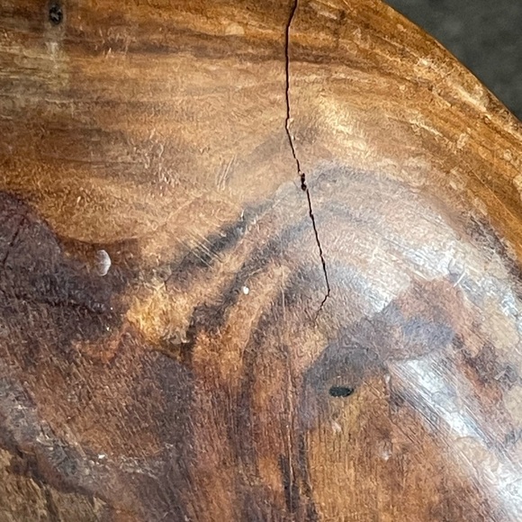 Mid Century Modern Jac-Arte Wooden Divided Centerpiece / Bowl Brazilian MCM - Picture 8 of 11